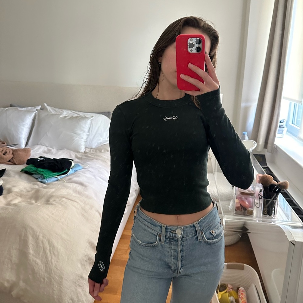 Superdry Forest Green Longsleeve, Size 4